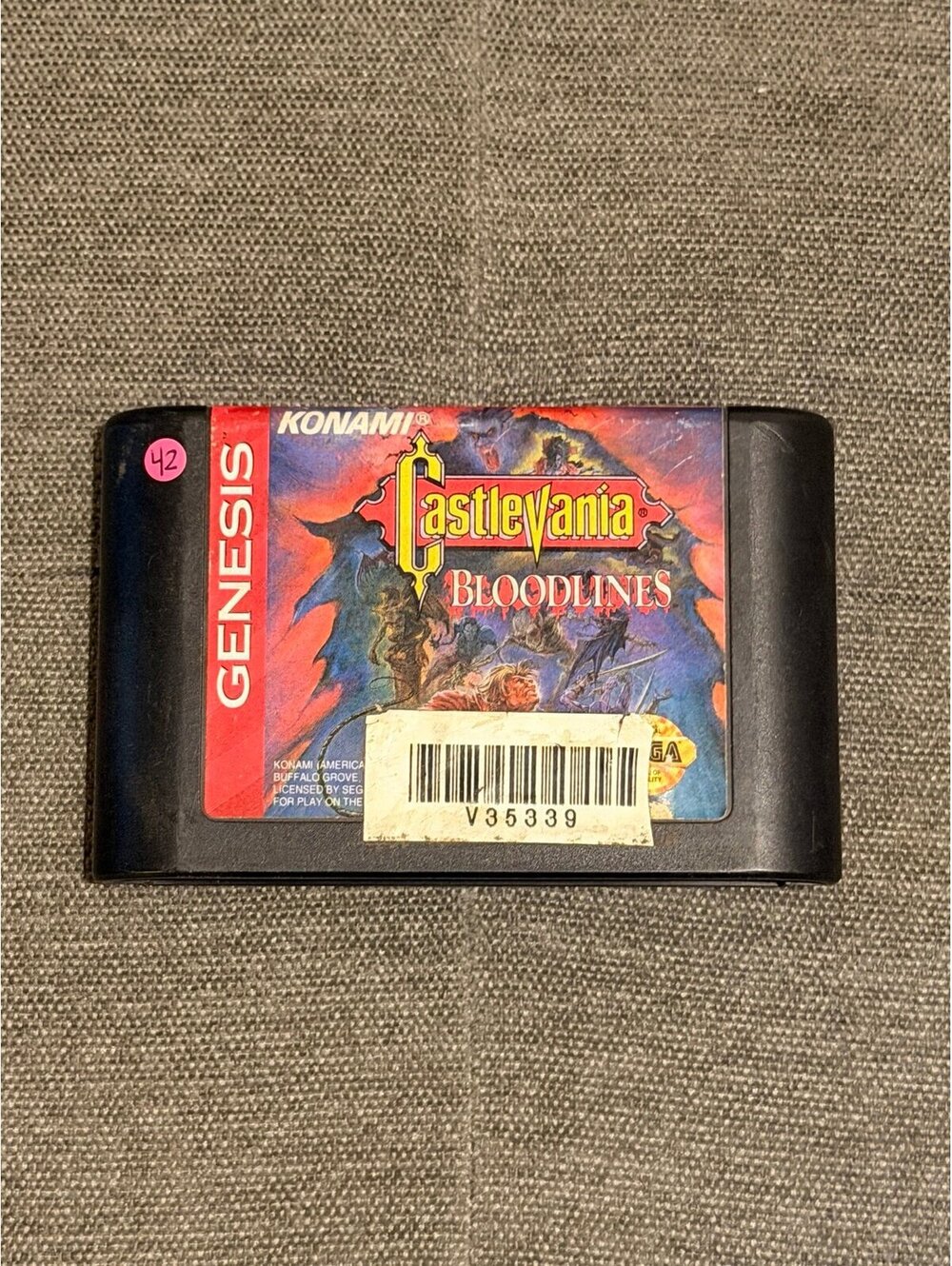 Castlevania: Bloodlines for Sega Genesis
